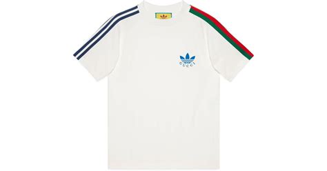 gucci t shirt adidas|Gucci Adidas originals.